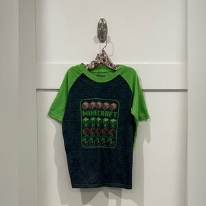 Minecraft Pajama Top